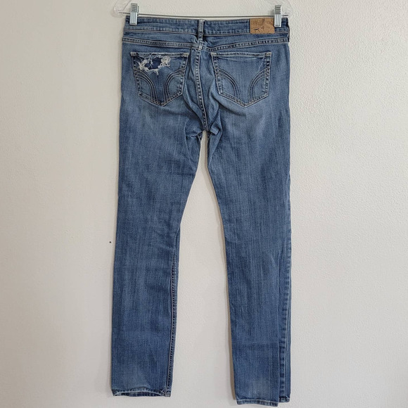 Hollister Destroyed/Distressed Skinny Jeans - Picture 2 of 10